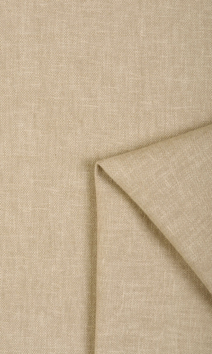 Linen Blend Made-to-Measure Curtains (Beige)