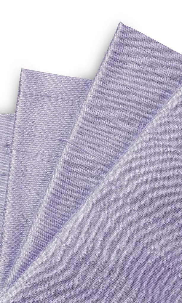 Dupioni Silk Curtains for Living, Bedroom, Kitchen, Bathroom (Lavender Mauve)