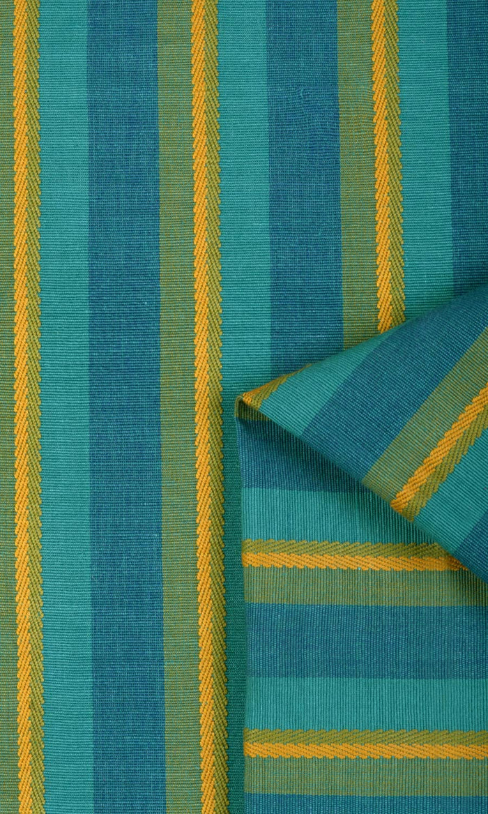 Cotton Curtain Panels for Living, Bedroom, Kitchen, Bathroom (Blue)