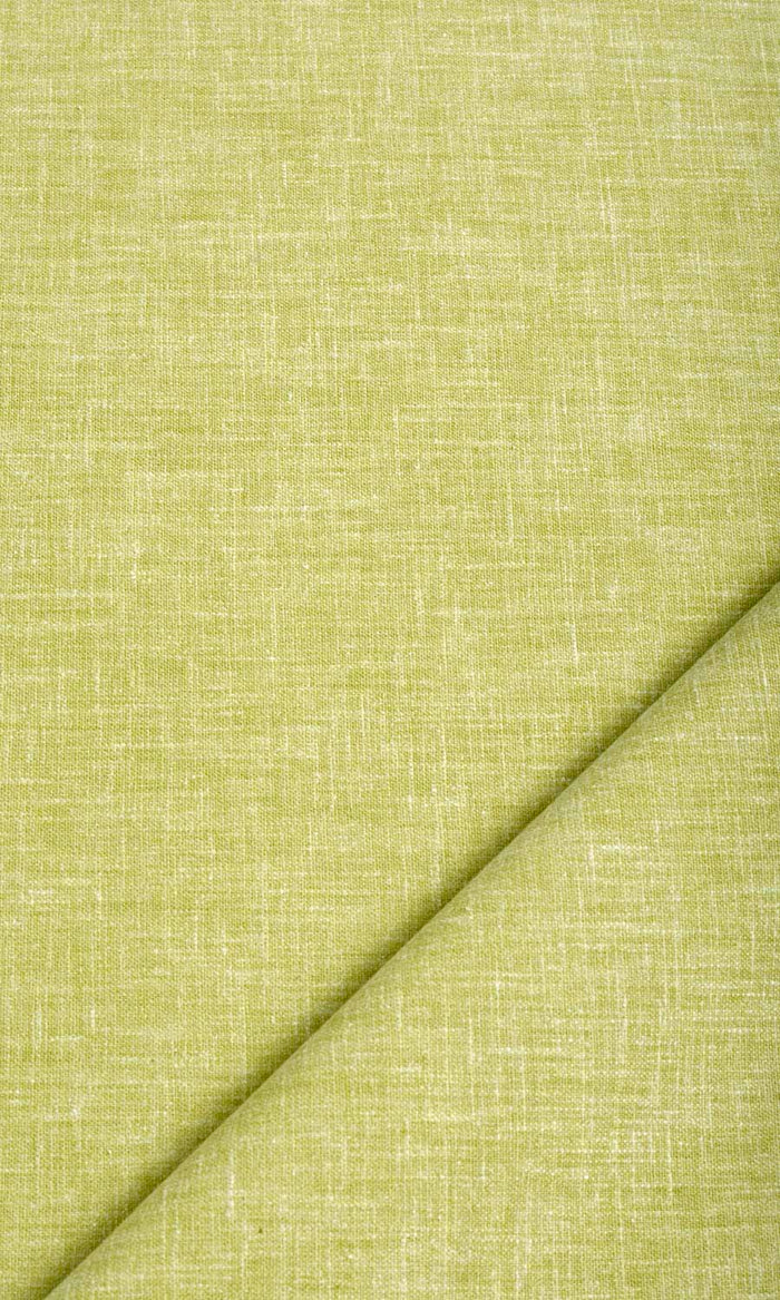 Poly-Cotton Blend Home Textile Fabric Material By the Metre (Green)