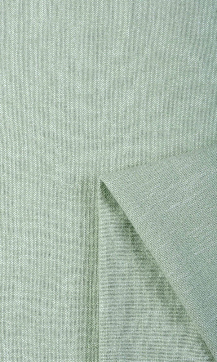 Plain Cotton Any Size Style Curtains (Sea Green/ Blue)