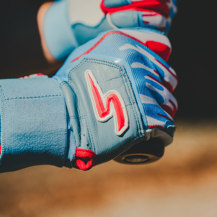 Winder Series Batting Gloves - Bombs Pop