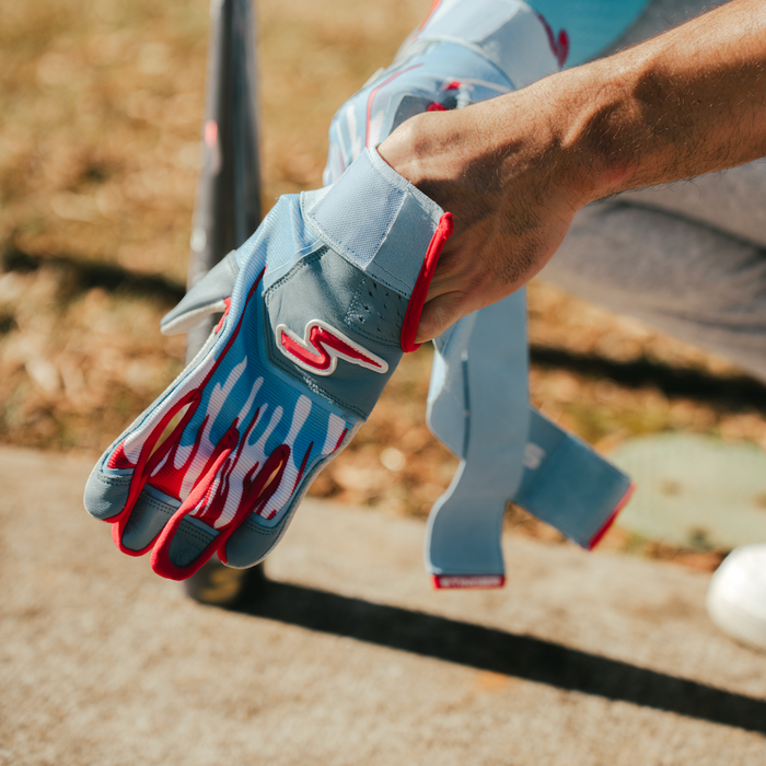 Winder Series Batting Gloves - Bombs Pop