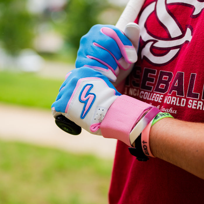 Winder Series Batting Gloves - Cotton Candy