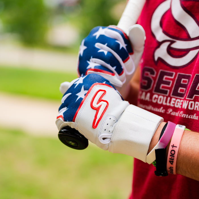 Winder Series Batting Gloves - 'Merica USA
