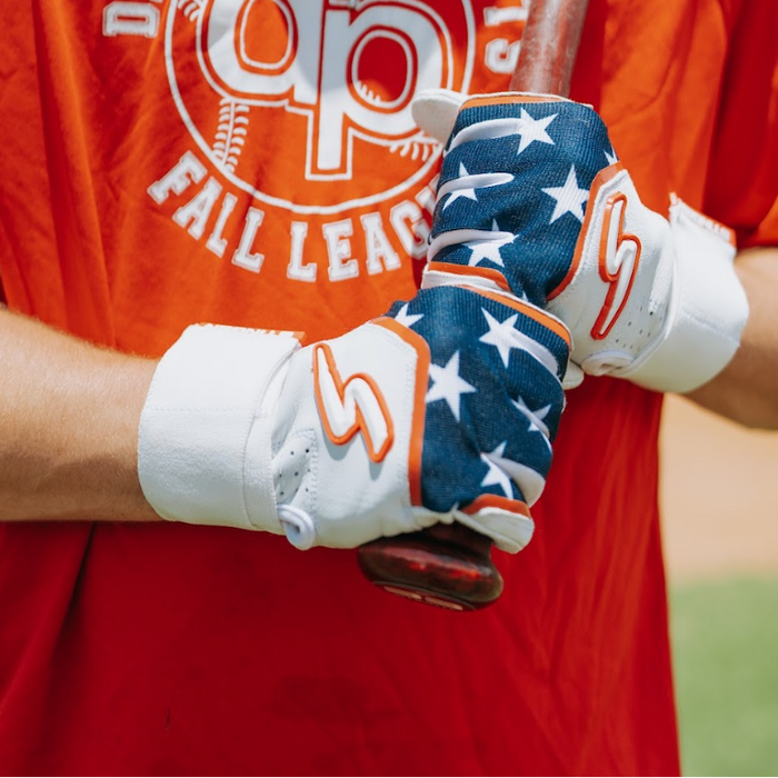 Winder Series Batting Gloves - 'Merica USA