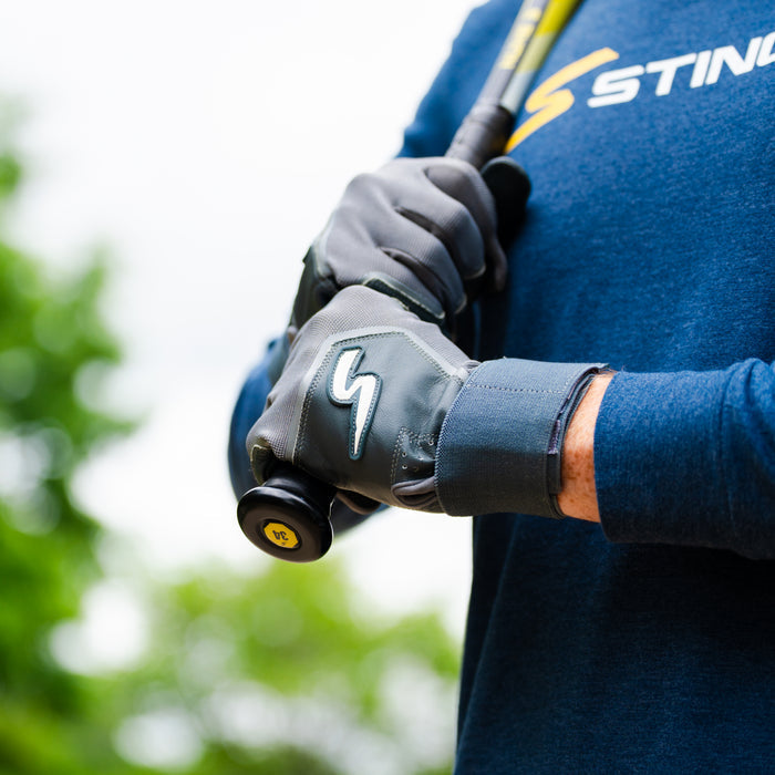 Winder Series Batting Gloves - Smoke Gray