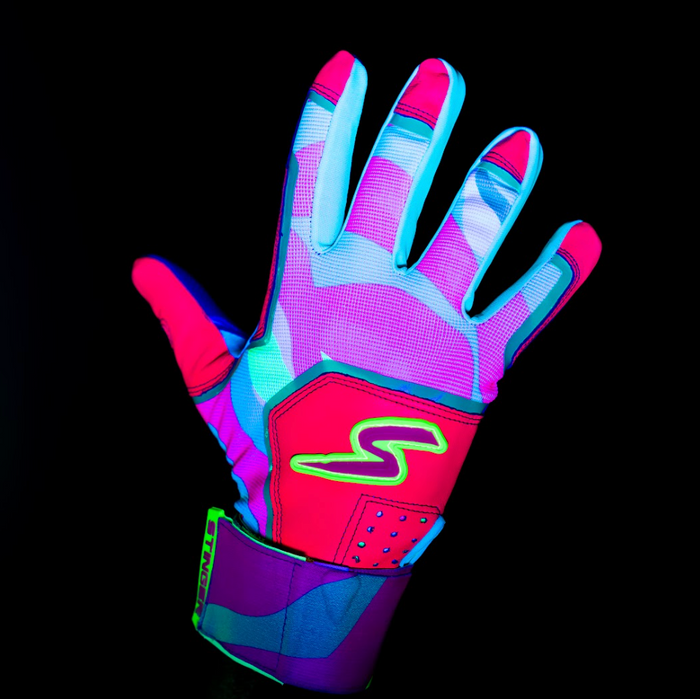 Winder Series Batting Gloves - Splash Series-Stay Smooth-Paradise Punch