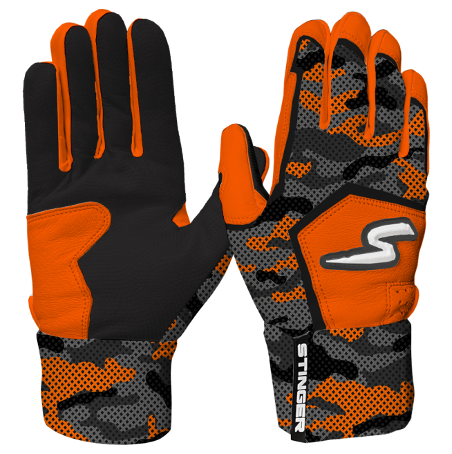Winder Series Batting Gloves - Stealth Series - Hunt Your Pitch- Firestorm