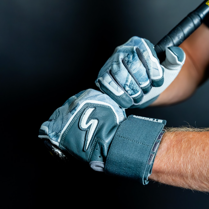 Winder Series Batting Gloves - Stealth Series - Hunt Your Pitch- Woodland