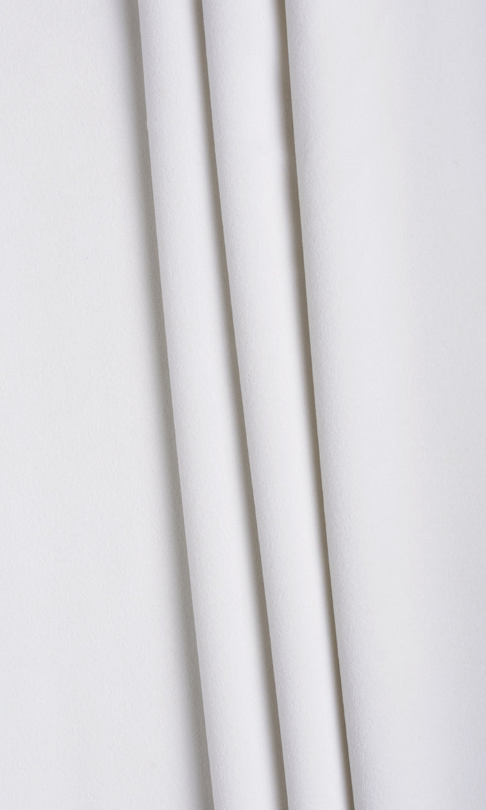 Velvet Pinch Pleat, Rod Pocket, Eyelet Curtains (White)