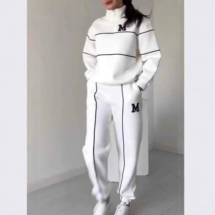 Women's 2-Piece Lounge Sweatshirt and Sweatpants Set