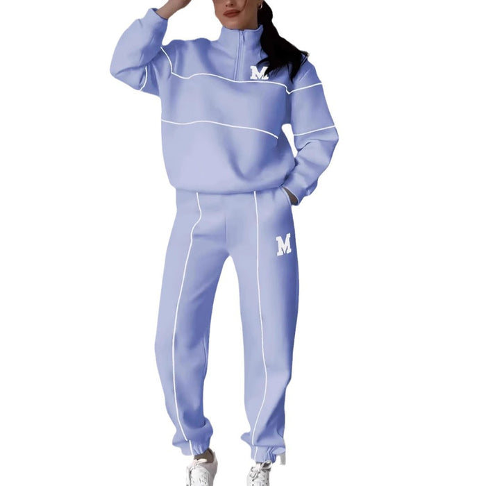 Women's 2-Piece Lounge Sweatshirt and Sweatpants Set