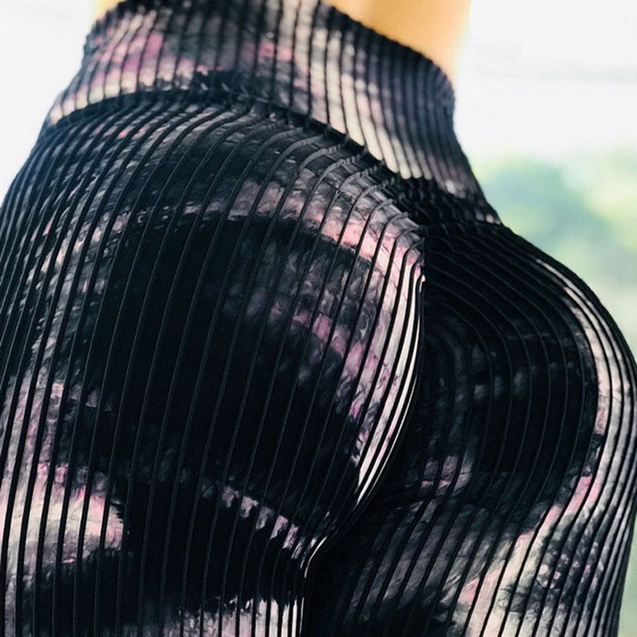 Women's Abstract Print High Waist Butt-Lifting Leggings