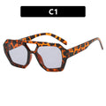 Women's Big Frame Leopard Print Sunglasses