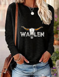 Women's Casual Long-Sleeve Spring & Autumn T-Shirt