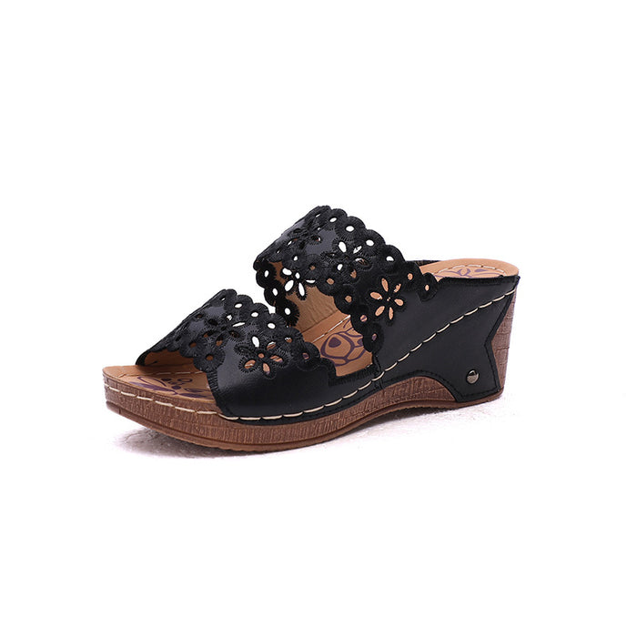 Women's Chunky Platform Wedge Sandals