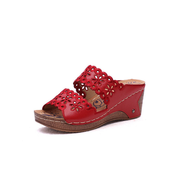 Women's Chunky Platform Wedge Sandals