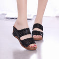 Women's Chunky Platform Wedge Sandals