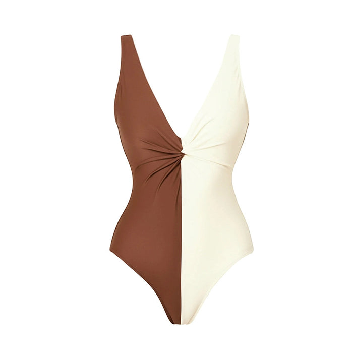Women's Color-Block Swimsuit Set | Bikini, One-Piece & Split Styles