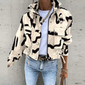 Women's Crop Motorcycle Jacket