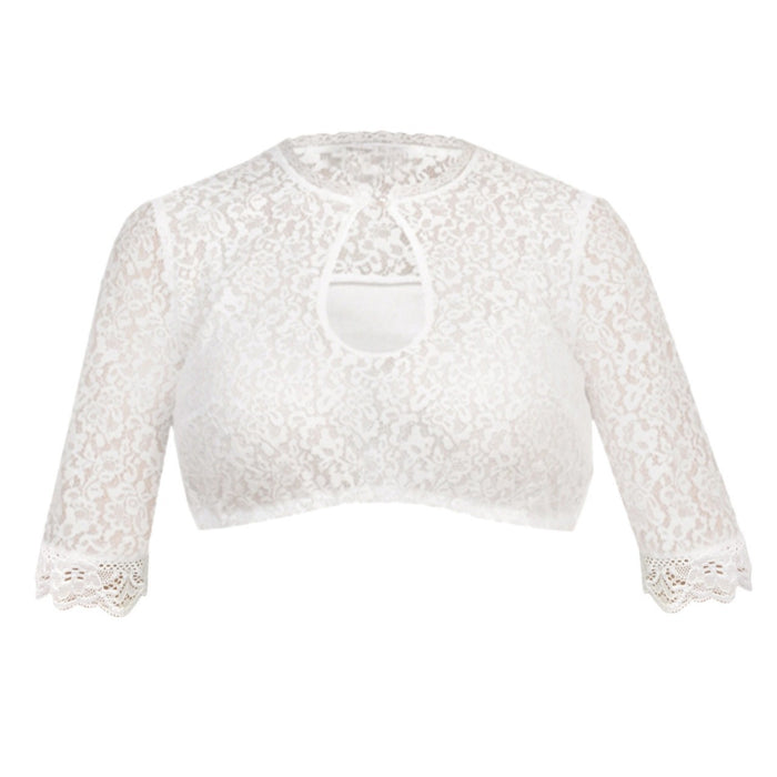 Women's Elegant Classic Lace Base Shirt
