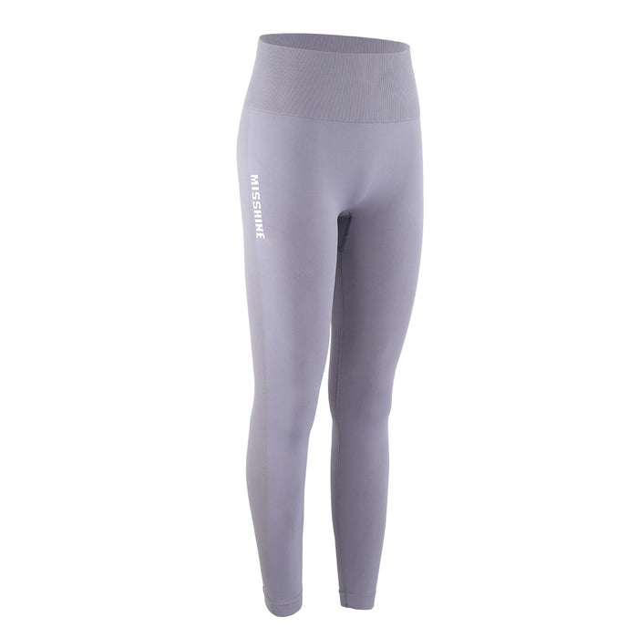 Women's High-Hip Elastic Tight Breathable Sports Pants