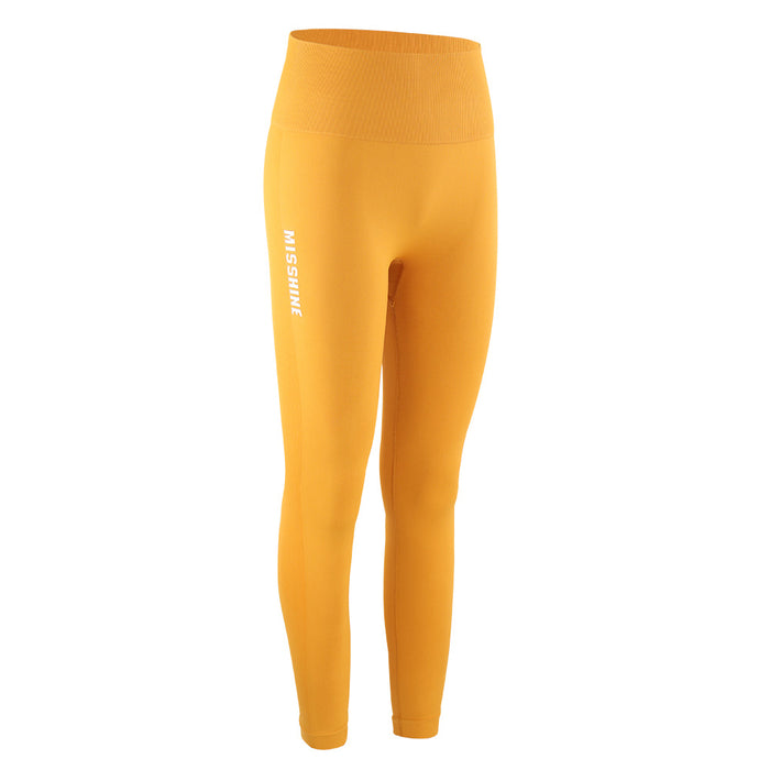 Women's High-Hip Elastic Tight Breathable Sports Pants