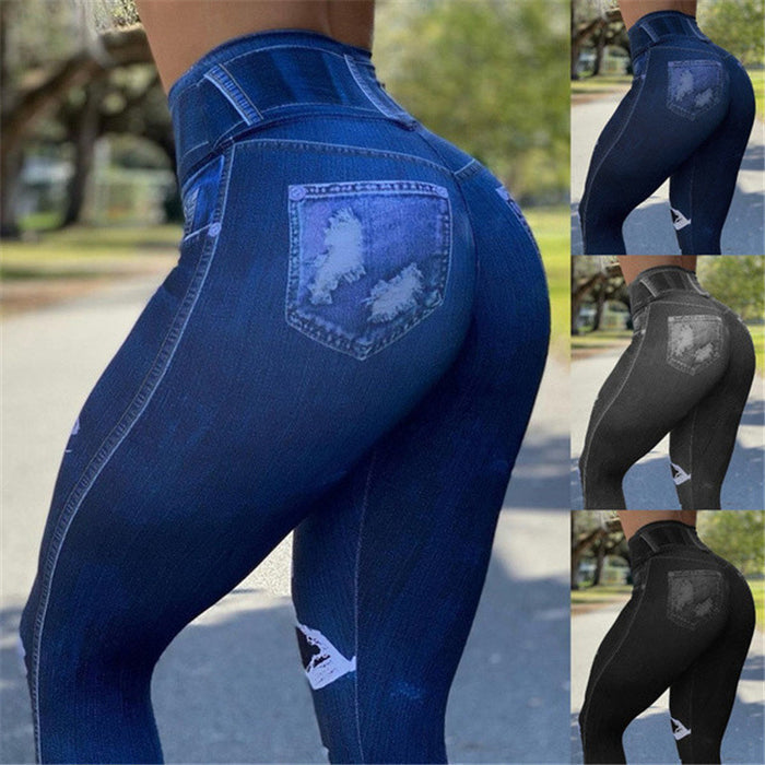 Women's High-Waist Cycling and Yoga Leggings