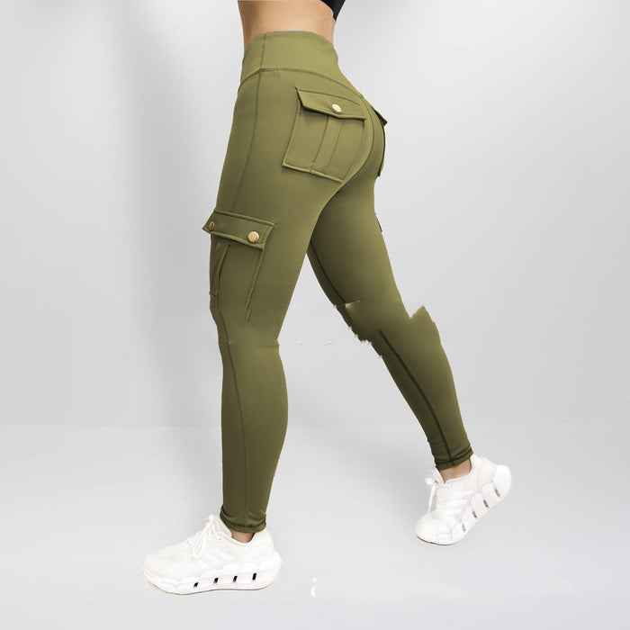 Women's High-Waist Pocket Fitness Leggings