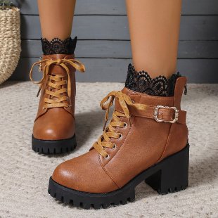 Women's Hollow-Out Short Ankle Boots
