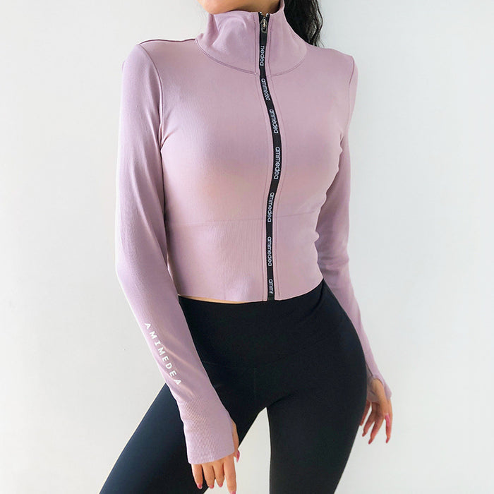 Women's Long Sleeve Slim Fit Workout Top