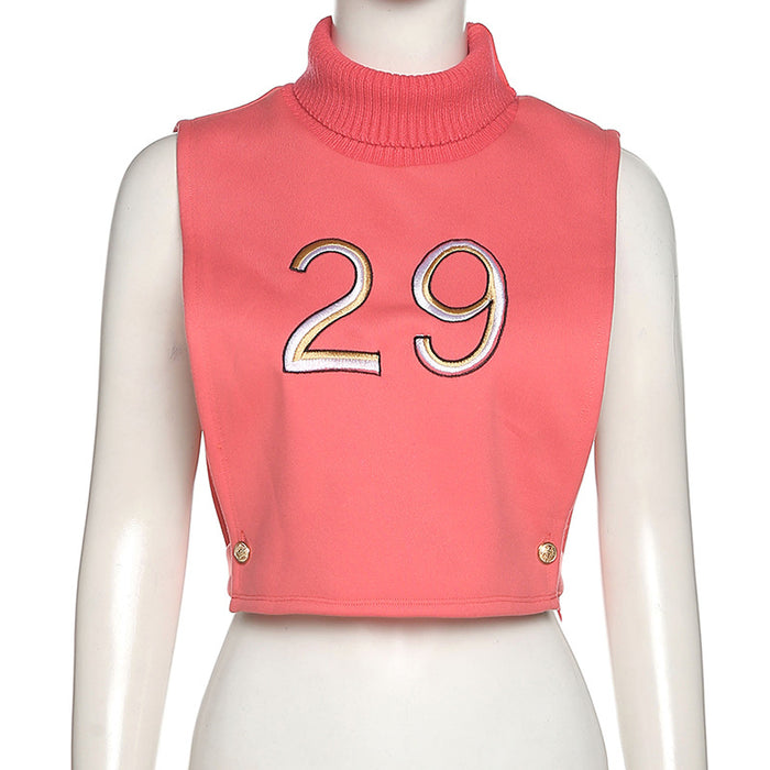 Women's New Fashion Embroidered Hollow Loose Pullover Top