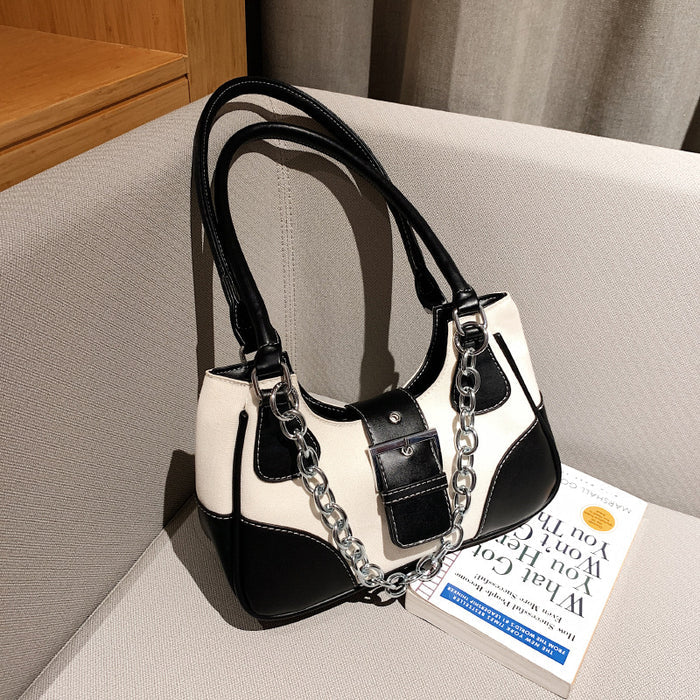 Women's New Versatile One Shoulder Chessboard Bag