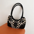 Women's New Versatile One Shoulder Chessboard Bag