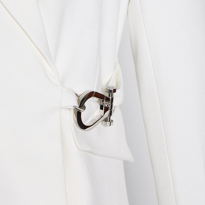 Women's Niche Design Suit Collar Fashion Coat