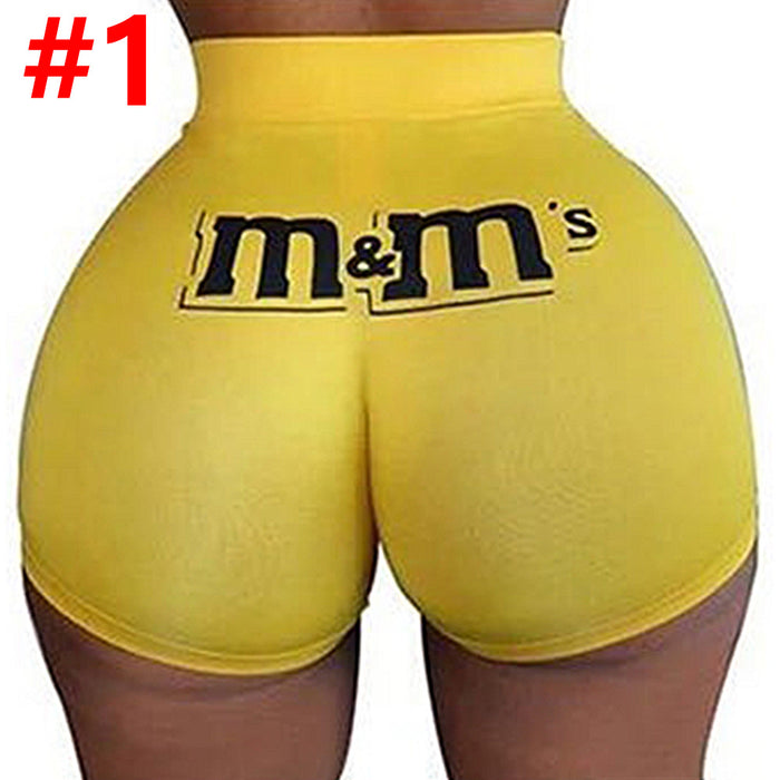 Women's Novelty Graphic Print High Waist Shorts | 14 Prints | S–3XL
