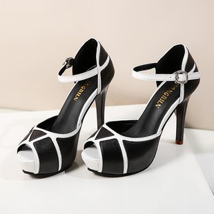 Women's Open-Toe Stiletto Heels