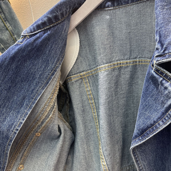 Women's Oversized Button Denim Coat