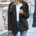 Women's Oversized Fluffy Lapel Coat
