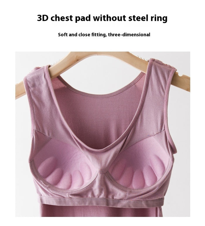 Women's Padded Built-In Bra Tank Top