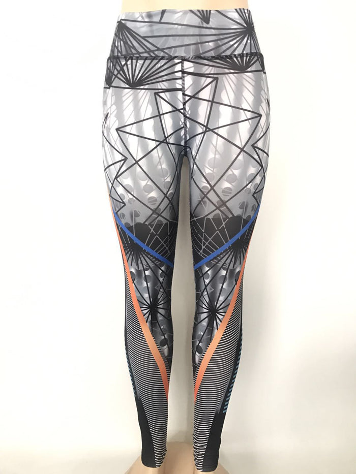 Women's Printed High Waist Active Yoga Pants