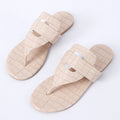 Women's Roman Sandals | Flat Slip-On Beach Shoes | Beige, Black & Brown