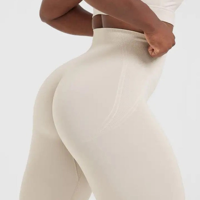 Women's Seamless High Elastic Solid Sports Leggings