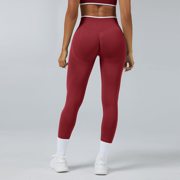 Women's Seamless High Waist Quick-Dry Sports Yoga Pants