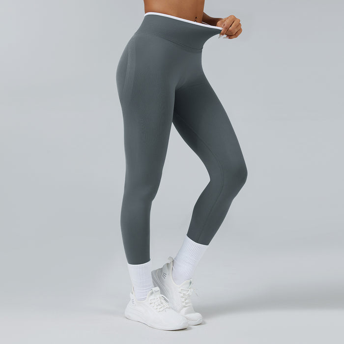 Women's Seamless High Waist Quick-Dry Sports Yoga Pants