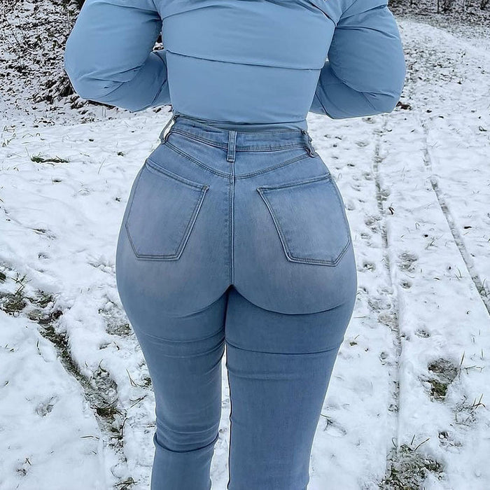 Women's Slim-Fit Hip-Lifting Skinny Jeans