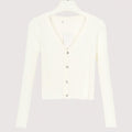 Women's Slim-Fit Knit Cardigan Sweater