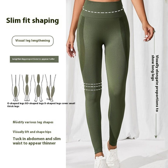 Women's Slim Waist-Shaping Hip-Lifting Yoga Exercise Pants