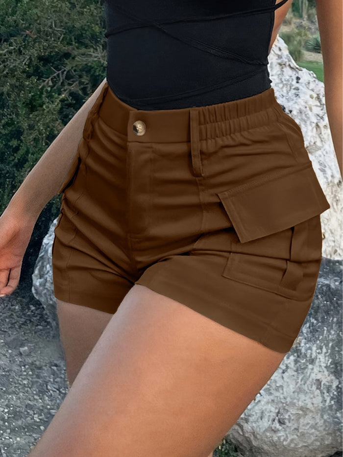 Women's Solid Color Short Shorts | 5 Colors | S–XL